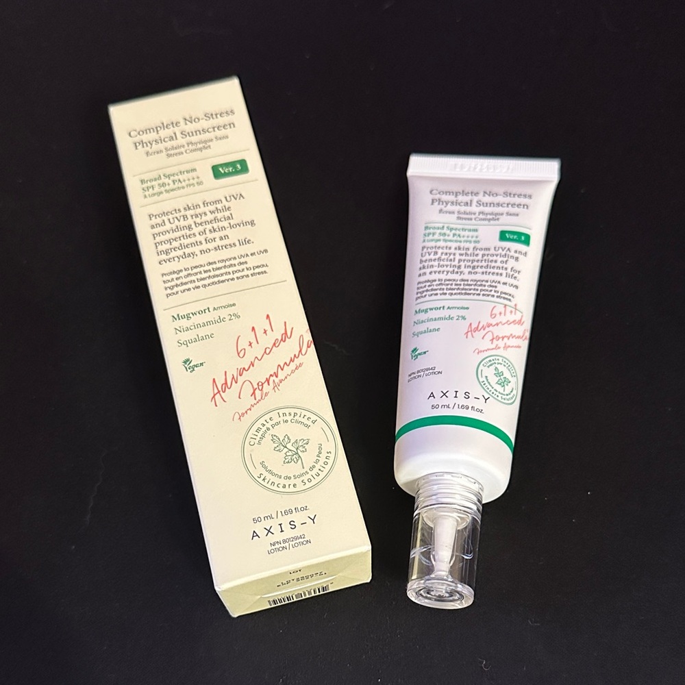 AXIS-Y Complete No-Stress Physical Sunscreen